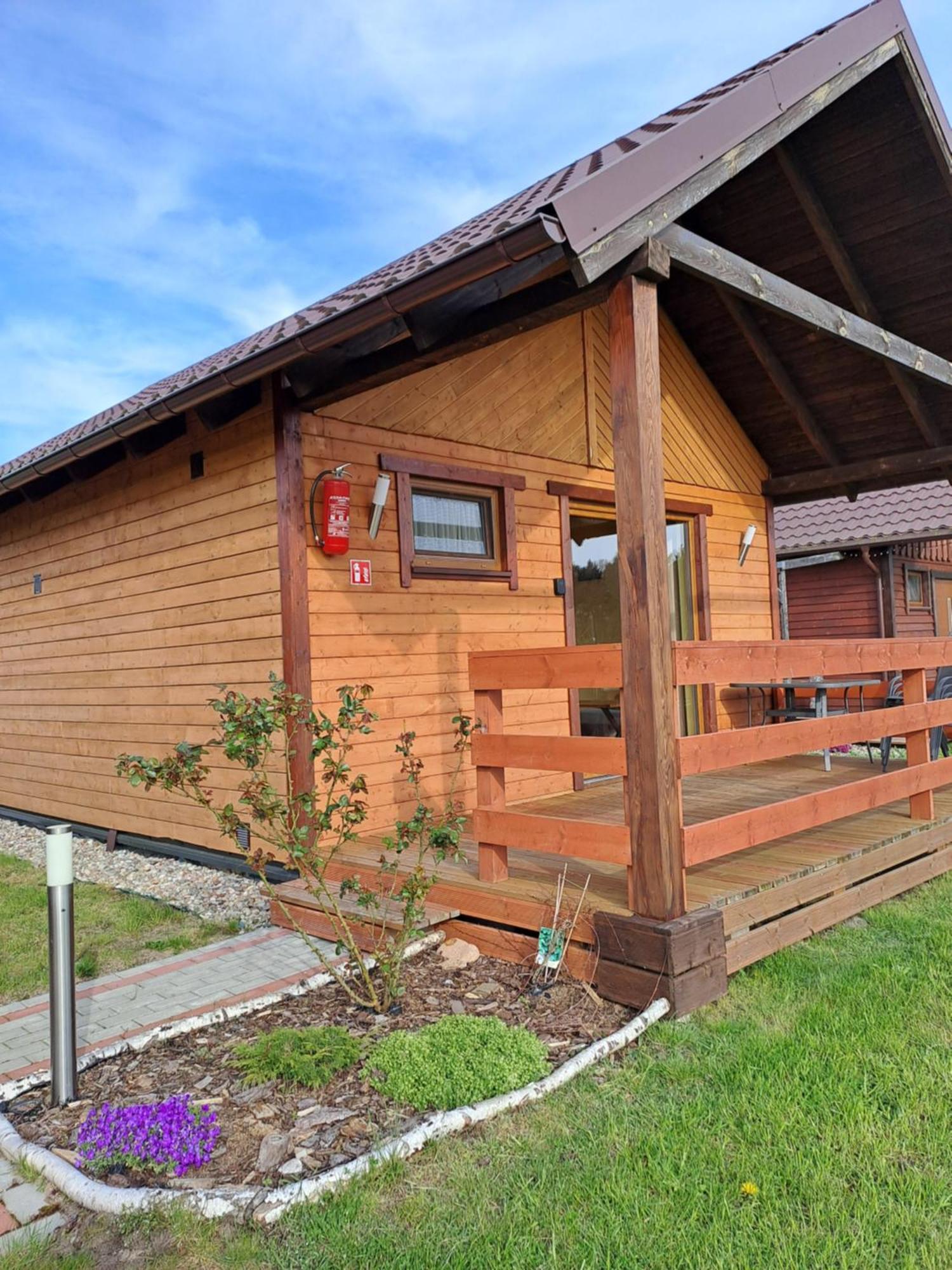 Bobrowe Zacisze - Domki Letniskowe Zarnowska Exterior foto